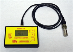 Digital Vibration Meters 235 DIGITAL METER Balmac